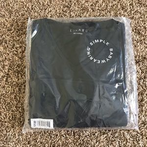 Lalabu Dad Shirt- Pure Black